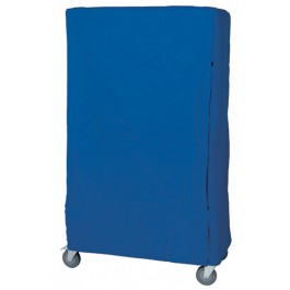 Wire Shelving Nylon Cart Cover - Open