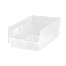 Clear Plastic Storage Bins QSB102CL