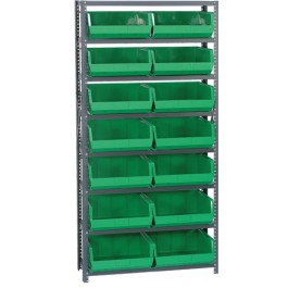 Plastic Storage Bin Steel Shelving Systems