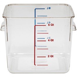 6-Quart Square Containers