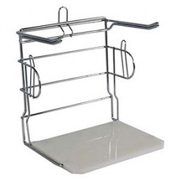 Free-Standing Plastic Bag Rack