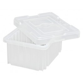 Clear Dividagble Grid Containers with Lids