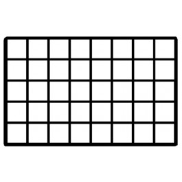 16" x 10" Grid Cubbies Panels