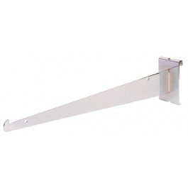 Gridwall 14" Chrome Shelf Bracket