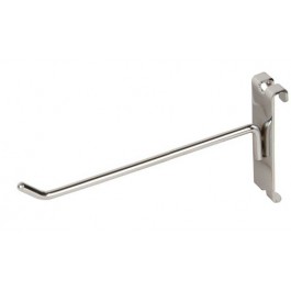 10" Chrome Gridwall Panel Hooks