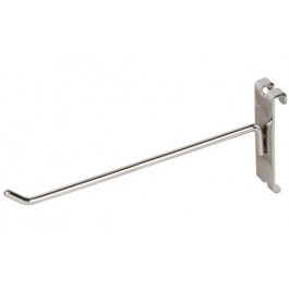 12" Chrome Gridwall Panel Hooks