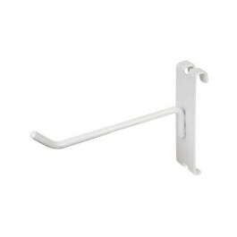 Gridwall Hooks - 6" White