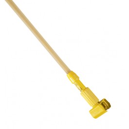 60" Clamp Wet Mop Hardwood Handle