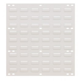 Louvered Panel - Oyster White