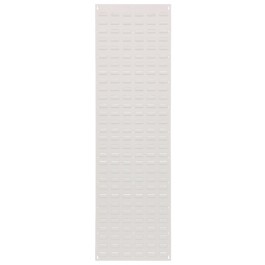 Wall Mount Louvered Panel - Oyster White