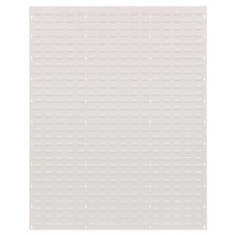 Wall Mount Oyster White Louvered Panels