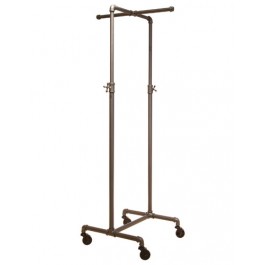 Pipeline Collection Adjustable 2-Way Cross Bar Rack