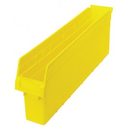 Plastic Shelf Bin QSB805 Yellow
