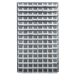Clear Plastic Storage Bin Louvered Panel Systems