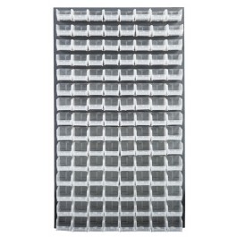 Clear Plastic Storage Bin Louvered Panel Systems