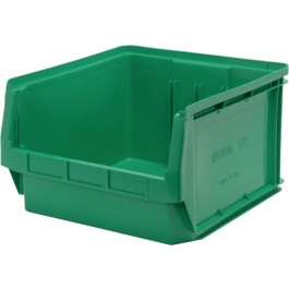 Green MAGNUM Plastic Stack Bins