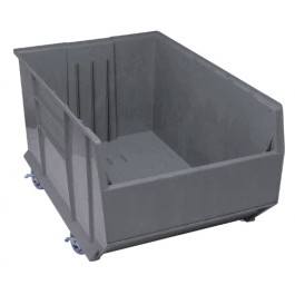 bile Plastic Bins Gray