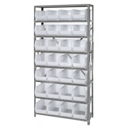 Bin Shelving System, Plastic Storage Bin