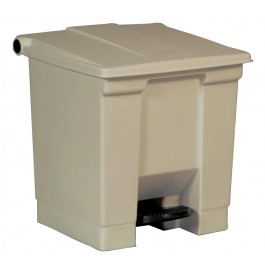 Beige Medical Waste Step-On Container