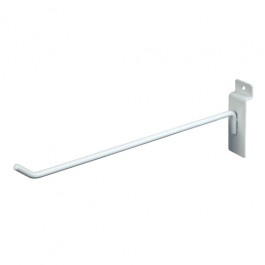 Slatwall 10" Hooks - White