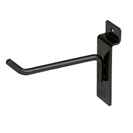 Slatwall 4" Hook - Black