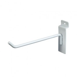 Slatwall 6" Hooks - White