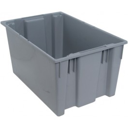 Stack and Nest Storage Totes SNT300 Gray
