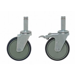 Wire Shelving Stem Casters