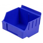 Slatwall Plastic Bins Blue