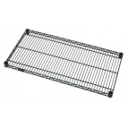 36" x 60" Green Epoxy Wire Shelf