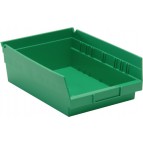 Plastic Shelf Bins QSB107 Green
