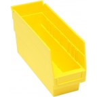 Plastic Shelf Bins QSB201 Yellow