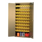 Plastic Storage Bin Security Cabinets