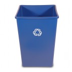 35-Gallon Recycling Square Container