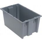 Stack and Nest Storage Totes SNT185 Gray