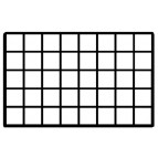 16" x 10" Grid Cubbies Panels