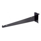 Gridwall 12" Shelf Bracket Black