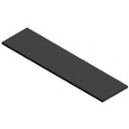 Black Melamine Shelf