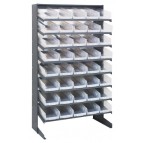 Clear Plastic Storage Bin Pick Rack Systems