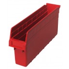 Plastic Shelf Bin QSB803 Red