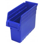 Plastic Shelf Bin QSB801 Blue