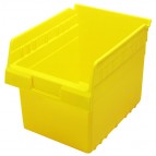 Plastic Shelf Bin QSB807 Yellow