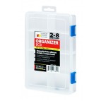 Clear Compartment Storage Box - QB400