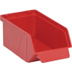 Stack and Lock Plastic Bins Red