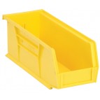 Plastic Storage Bins QUS224 Yellow