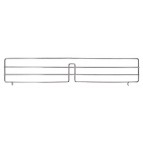 Slanted Shelf Divider