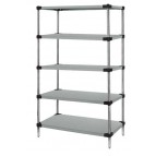 54"H 5-Shelf Solid Shelving Starter Kits