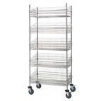 Wire Post Basket Mobile Unit