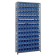 Plastic Shelf Bin Steel Shelving Units - Blue