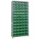 Green Plastic Storage Bin Unit